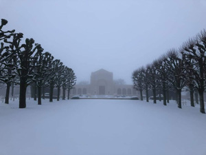 Graves Area (Burials 14,246, MIA 954) - Winter - Photos by Bruce Malone, Director of Cemetery photo