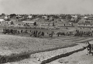 Construction of Cemetery (Photos from National Archives) photo