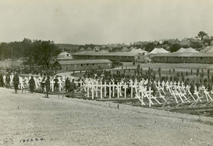 Construction of Cemetery (Photos from National Archives) photo