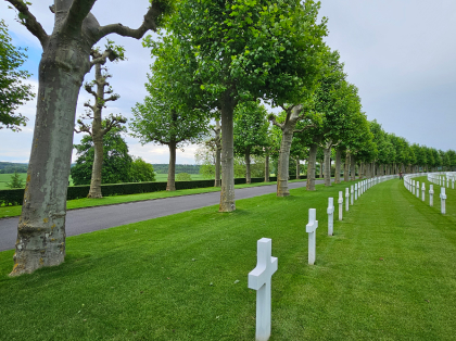 Aisne-Marne American Cemetery in 2024