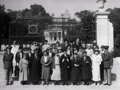 Suresnes American Cemetery in 1930